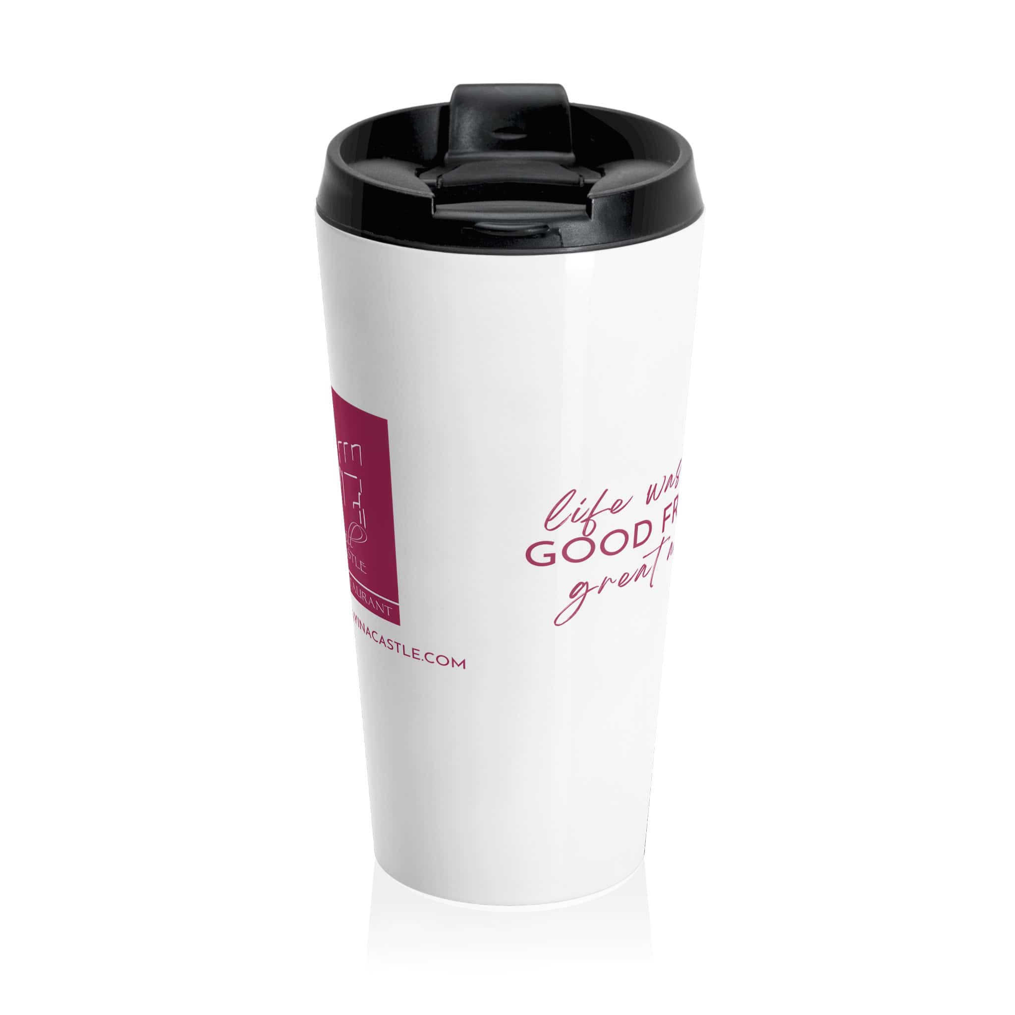 Augill Castle Stainless Steel Travel Mug - Image 3