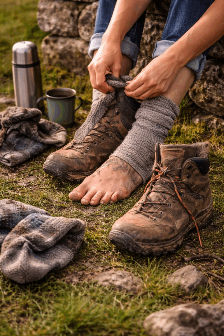 Walking shoes Eden Valley Lake District Coast to Coast trail view